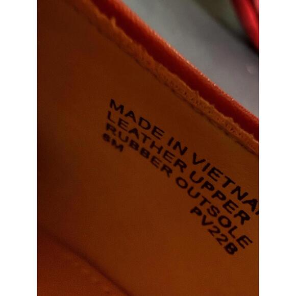 Michael Michael Kors Shoes Womens Size 6 Red Ankle Strap Pointed Toe Heels Pumps - Picture 8 of 13